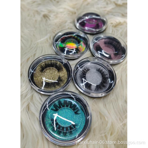 Professional New cheap wholesale High Quality Own Brand Private Label 100% Real 3D 5D 18-25mm Mink Eyelashes extension vendor